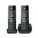 Gigaset COMFORT 550 duo Analoginis telefonas Skambintojo ID Juoda Gigaset COMFORT 550 duo Analoginis telefonas Skambintojo ID Juoda