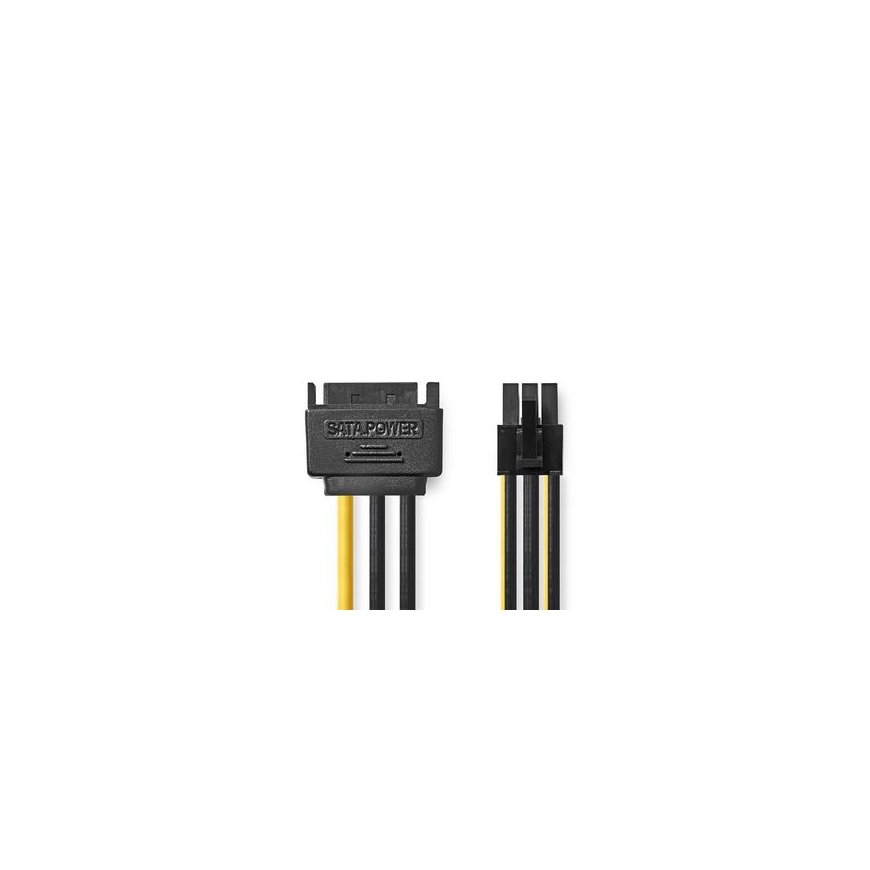 Nedis CCGP74200VA015 sisäinen virtakaapeli 0,15 m – 2