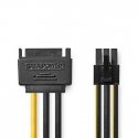 Nedis CCGP74200VA015 внутренний силовой кабель 0,15 m Nedis CCGP74200VA015 внутренний силовой кабель 0,15 m
