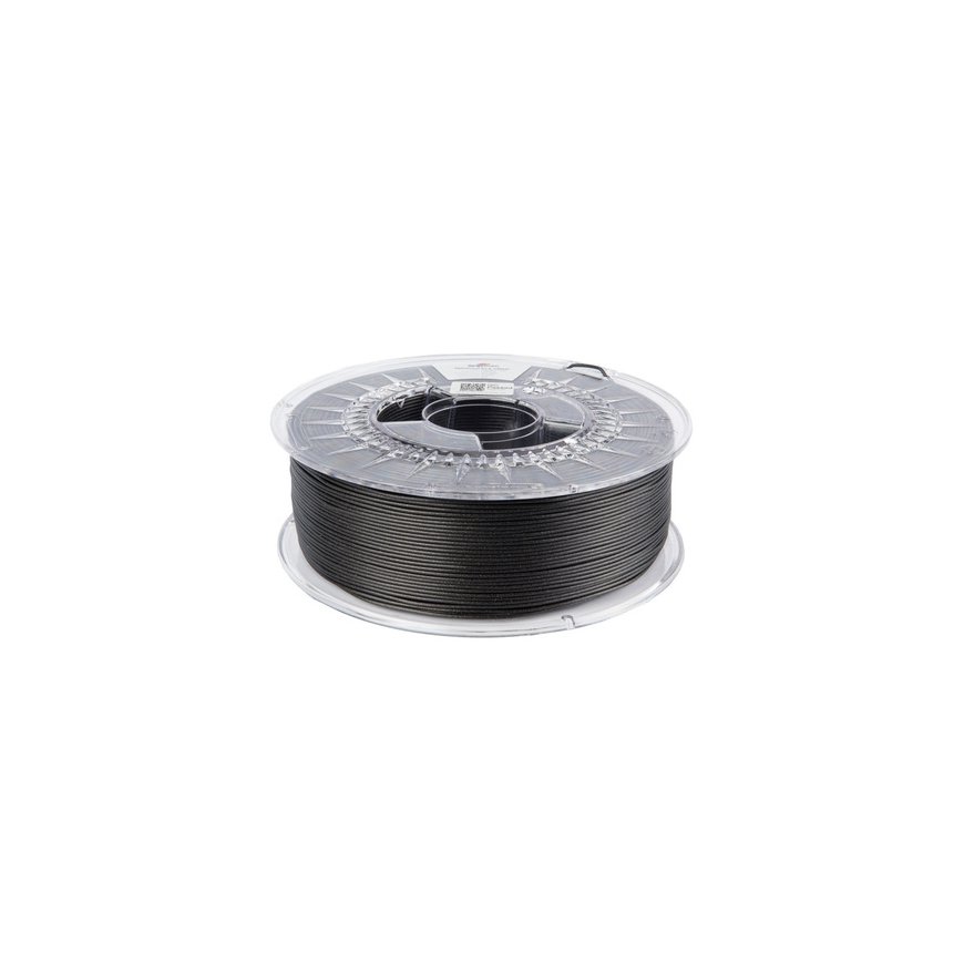 Spectrum Filaments PLA Glitter 1.75mm Polipienskābe (PLA) Melns, Sudrabs 500 g – 2
