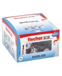 Fischer DUOBLADE 40 шт Набор дюбелей и винтов 44 mm
