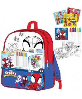 CERDÁ Marvel Spidey Amazing Friends DIY backpack set