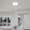 Wall lamp 24W LED surface lamp, square, white, 4000K, IP44, SAMSUNG LED chip Wall lamp 24W LED surface lamp, square, white, 4000K, IP44, SAMSUNG LED chip