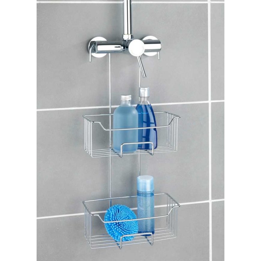 WENKO 24758100 vannas istabas sienas plaukts Nerūsējošs tērauds – 4