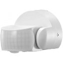 V-tac Surface Motion Sensor, 180 degrees, IP65, white V-tac Surface Motion Sensor, 180 degrees, IP65, white