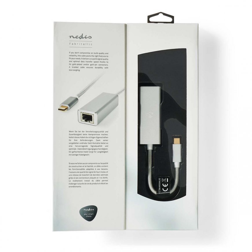 Nedis CCTB64950AL02 сетевая карта Ethernet 1000 Мбит/с – 2