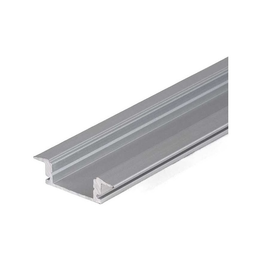 LED jos profils V-TAC, alumīnijs, 2000x24.7x7mm, baltā krāsā. – 2