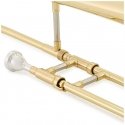 V-TONE AT 100 alto trombone Bb with case for learning V-TONE AT 100 alto trombone Bb with case for learning