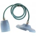 Hanging lamp V-tac Porcelain hanging LED bulb E27 holder, blue. Hanging lamp V-tac Porcelain hanging LED bulb E27 holder, blue.