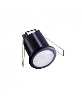 PIR motion sensor, recessed V-TAC, black color.