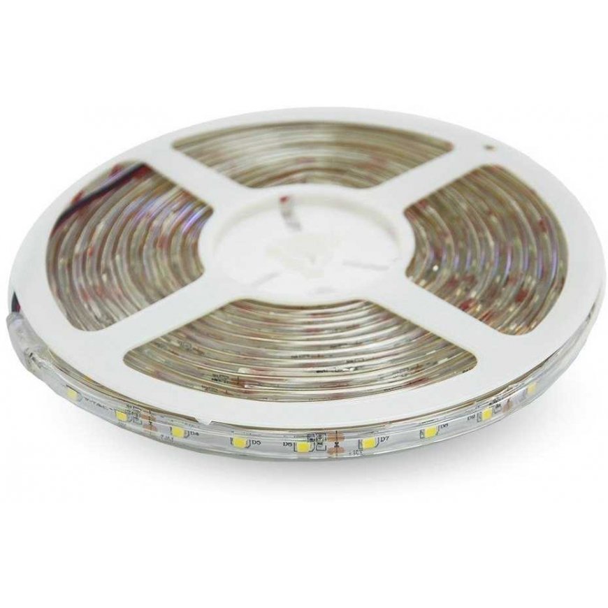 V-tac 5W/m LED strip, 60LED/m, 12V, 4000K, IP65, 5 meter roll – 4