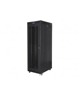 Lanberg FF01-8042-23BL püstik 42U Eraldiseisev serverikapp Must