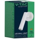 V-tac 2W LED wall lamp, white, 3000K V-tac 2W LED wall lamp, white, 3000K
