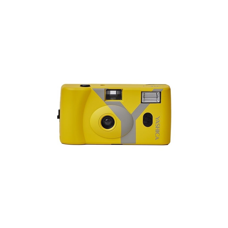 Yashica MF-1 Compact film camera 35 mm Yellow – 3