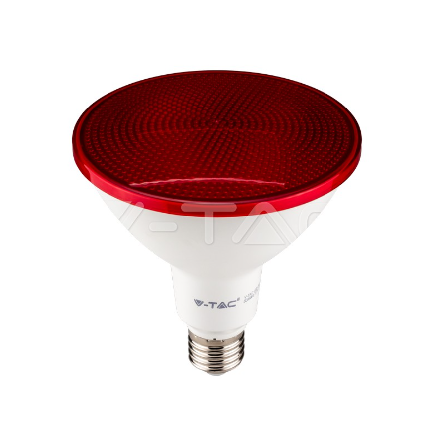 17W LED-lamppu V-TAC, E27, punainen