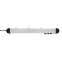 Brennenstuhl 1391030601 power extension 3 m 6 AC outlet(s) Indoor Black, Silver Brennenstuhl 1391030601 power extension 3 m 6 AC outlet(s) Indoor Black, Silver