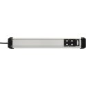 Brennenstuhl 1391030601 power extension 3 m 6 AC outlet(s) Indoor Black, Silver Brennenstuhl 1391030601 power extension 3 m 6 AC outlet(s) Indoor Black, Silver