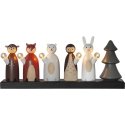 Star Trading Forest Friends dzīvnieku svečturis
