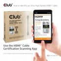 CLUB3D Ultra High Speed HDMI™2.1 Cable 8K 60HZ 48Gbps M/M 2 m./6.56 ft.