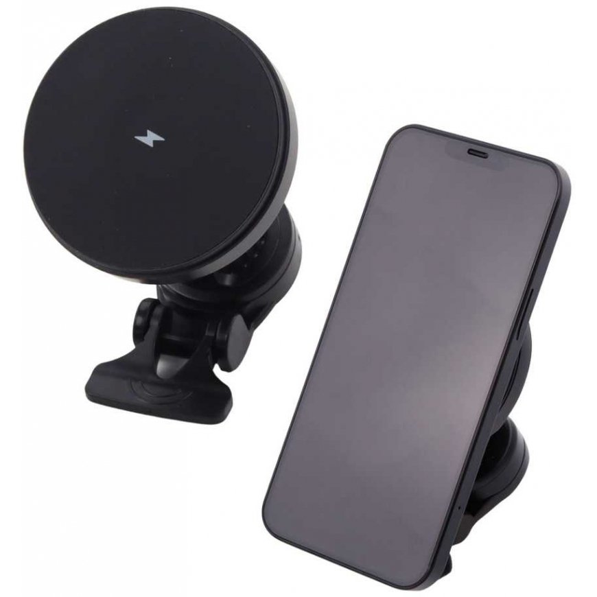 Lean Magnetic Car Holder with 15W Inductive Charger – 3