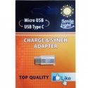 Smile light SLA-MTC-MB USB-C|Micro USB -sovitin Smile light SLA-MTC-MB USB-C|Micro USB -sovitin