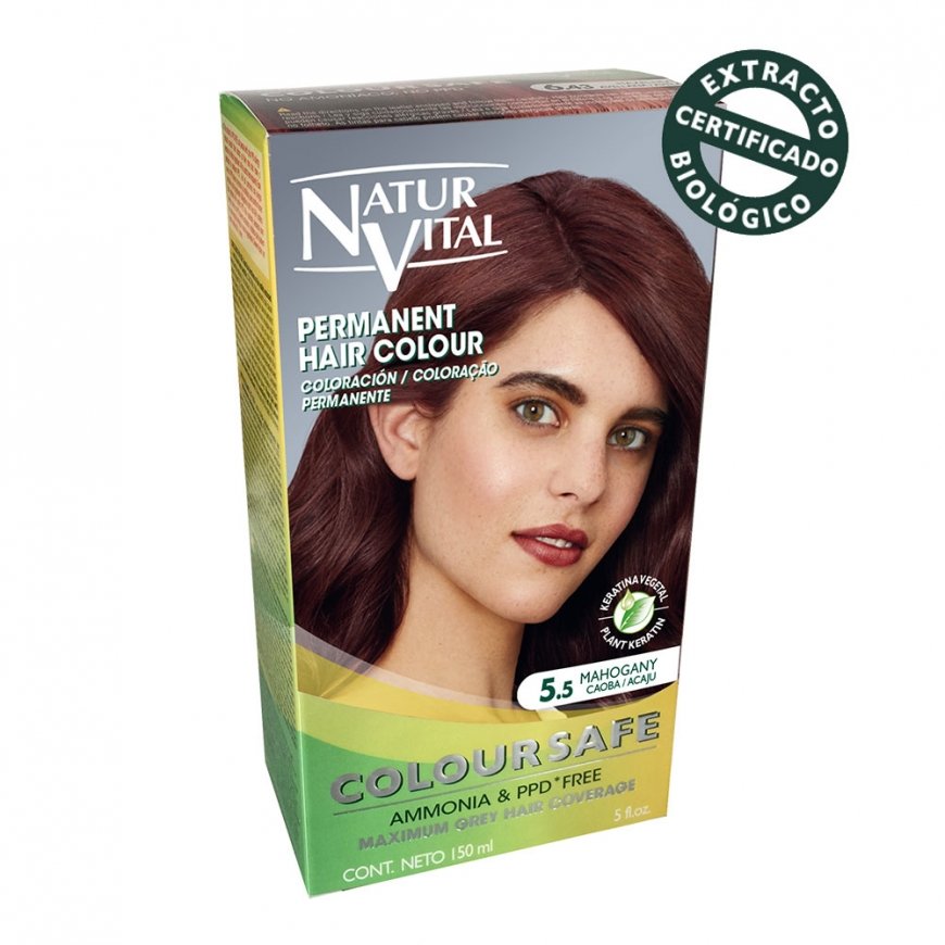 Naturaleza y Vida Coloursafe juuksevärv Mahagon 150 ml