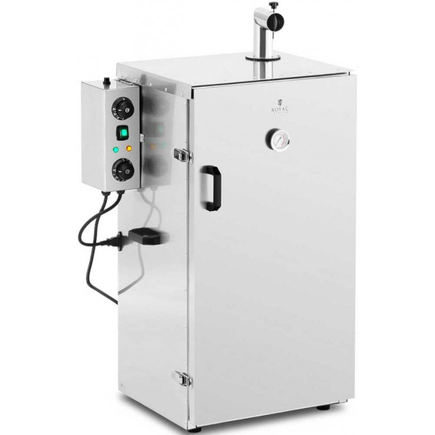 Royal Catering Elektrinė rūkykla, rūkykla, 4 grotelės, 105 l, 1000 W – 2