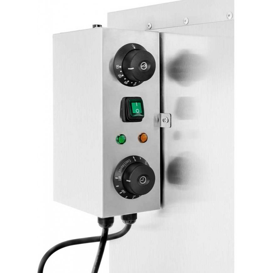 Royal Catering Elektrinė rūkykla, rūkykla, 4 grotelės, 105 l, 1000 W – 5