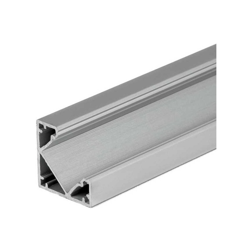 V-TAC LED strip profile, aluminum, 2000x19x19mm, white color. – 2