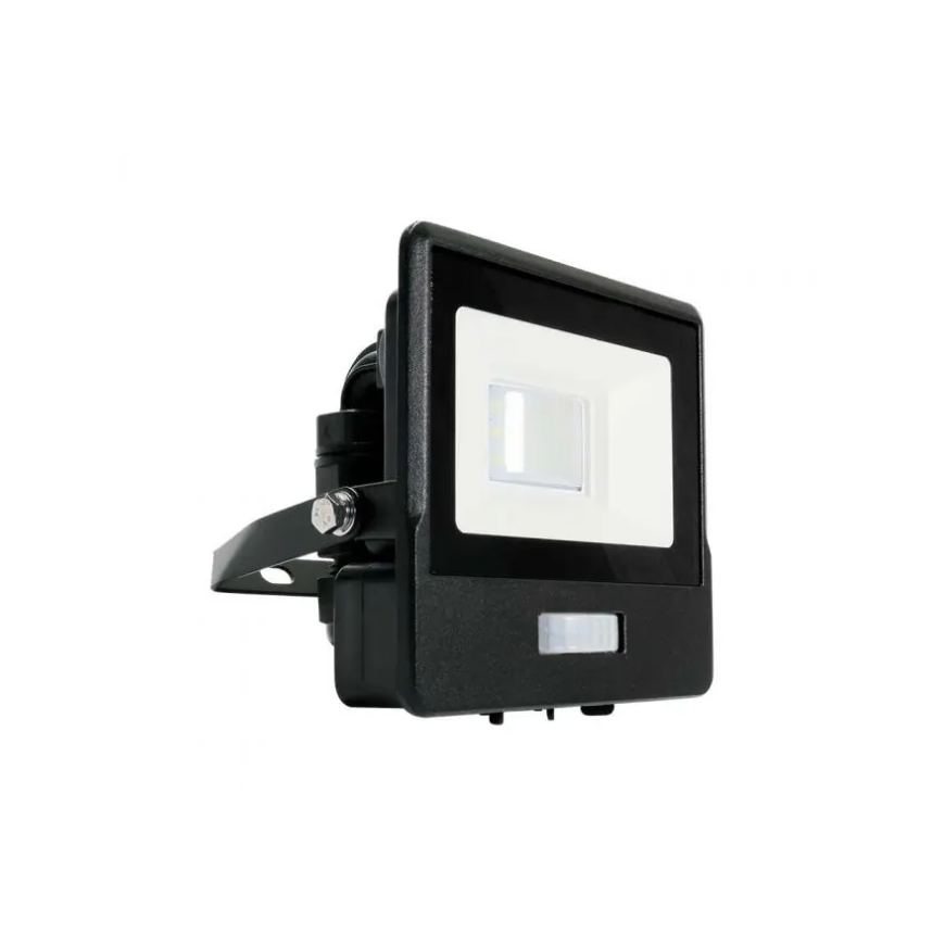Samsung 10W LED projector V-TAC, black casing, 3000K, with motion sensor – 4