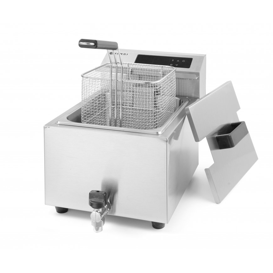 Hendi 207369 rasvakeitin Yksi 8 L Erillinen 3500 W Hopea – 4