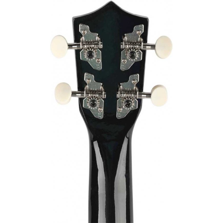 Luna Guitars SUPRIMO UK21 BK sopranīna ukulele, 21", melna, koka – 3