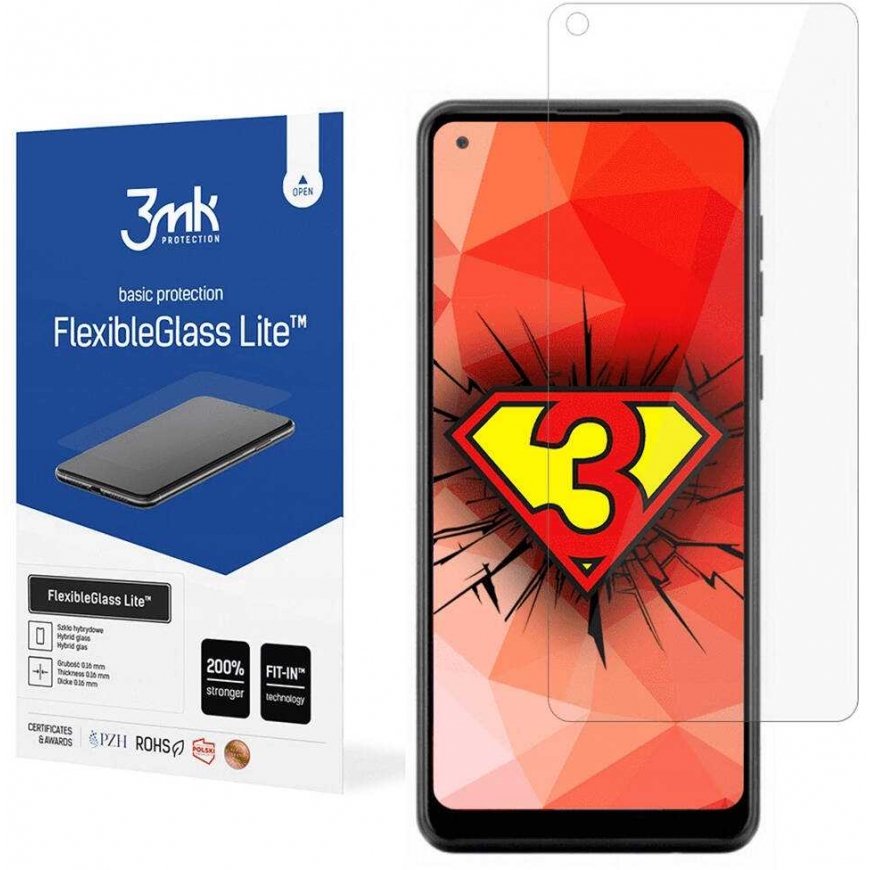 Hibridinis stiklas Samsung Galaxy XCover 7 3mk Flexibleglass Lite Thin (0,16 mm) – 2