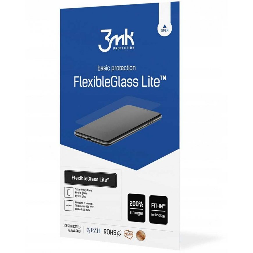 Hibridais stikls Samsung Galaxy XCover 7 3mk Flexibleglass Lite Thin (0,16 mm) – 3