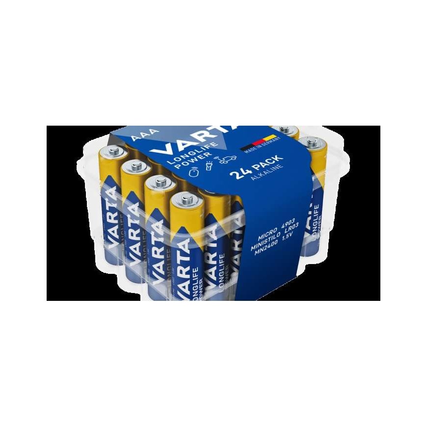 VARTA LR03 Longlife Power CVP24 alkāliskā