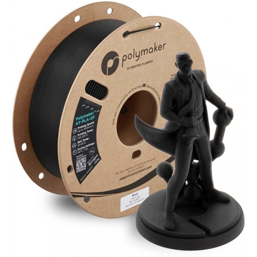 Polymaker HT-PLA-GF 1.75mm 1kg - Power Tool Red – 3