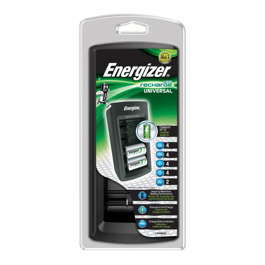 Energizer Universal Charger bateriju lādētājs AC
