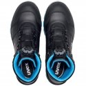 Uvex xenova BOA S1P Unisex Adult Black, Blue