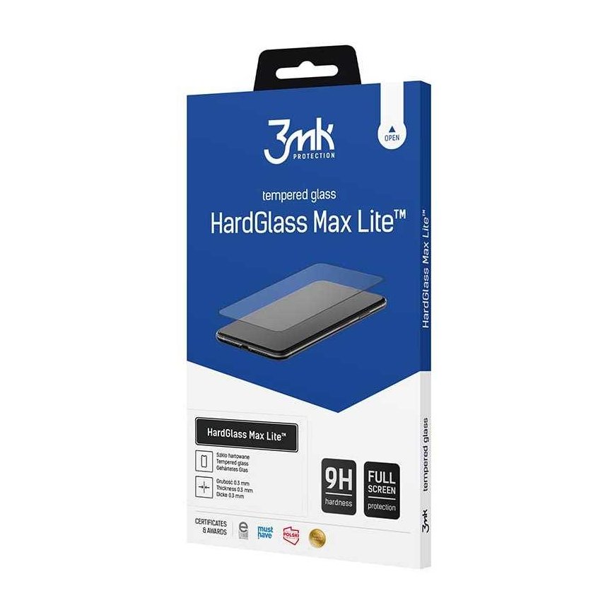 LCD aizsargstikliņš 3mk Hard Glass Max Lite Xiaomi 15 melns