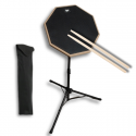 V-TONE PDS8 BK барабанная практика подушка, черная, 8 шт.