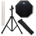 V-TONE PDS8 BK trummeli harjutuspadi, must, 8 tk. V-TONE PDS8 BK trummeli harjutuspadi, must, 8 tk.
