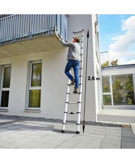 EXTRALINK TELESCOPIC LADDER LAD26ST 2,6 М