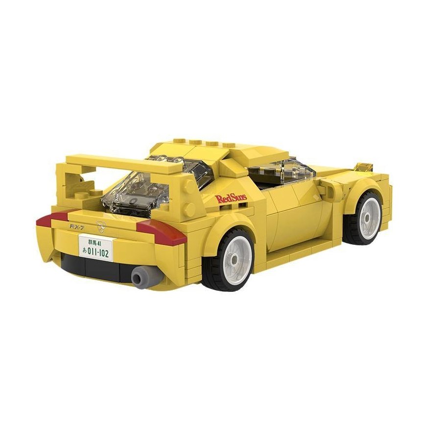 CaDA Bricks Initial-D Mazda FD35 – 2