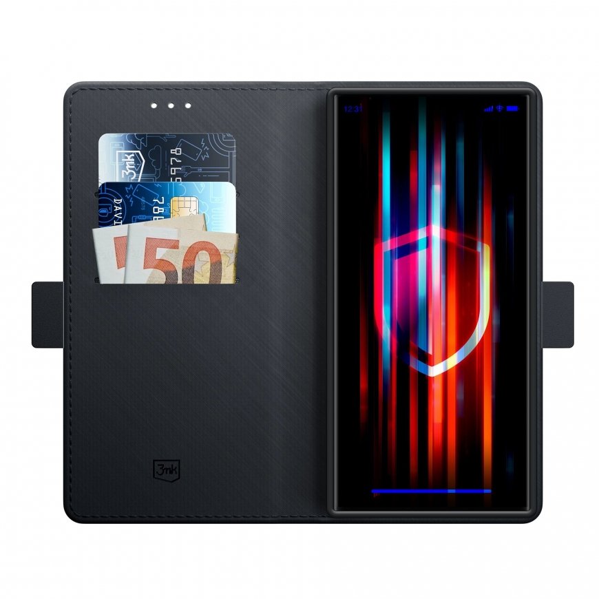 3MK Wallet Case mobile phone case 17.3 cm (6.8") Black – 2