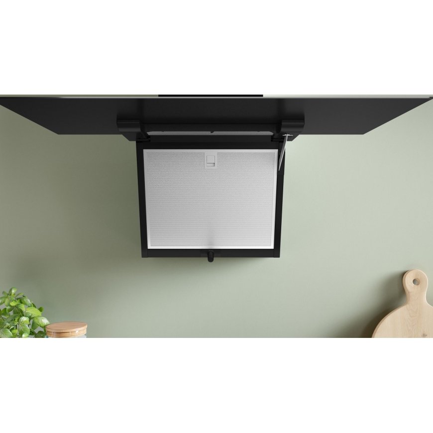 Bosch DWK67FN60 liesituuletin Seinäkiinnitys musta 768 m³/h – 4
