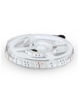 V-tac 6W/m LED riba, 12V, 30LED/m, RGB, 5 meetri rull