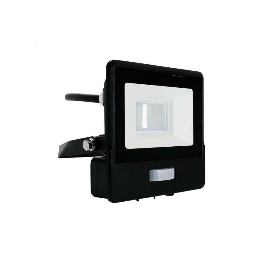 Samsung 10W LED prožektors V-TAC, melnā