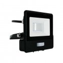 Samsung 10W LED projector V-TAC, black housing, 6500K, with motion sensor Samsung 10W LED projector V-TAC, black housing, 6500K, with motion sensor