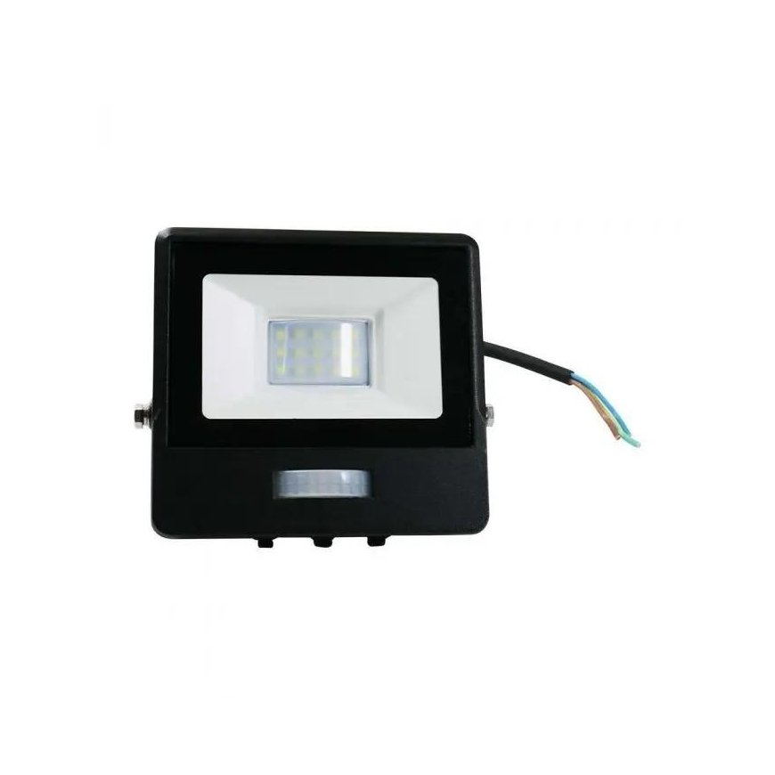 Samsung 10W LED prožektor V-TAC, musta korpusega, 6500K, liikumisanduriga – 2
