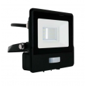 Samsung 10W LED projector V-TAC, black housing, 6500K, with motion sensor Samsung 10W LED projector V-TAC, black housing, 6500K, with motion sensor